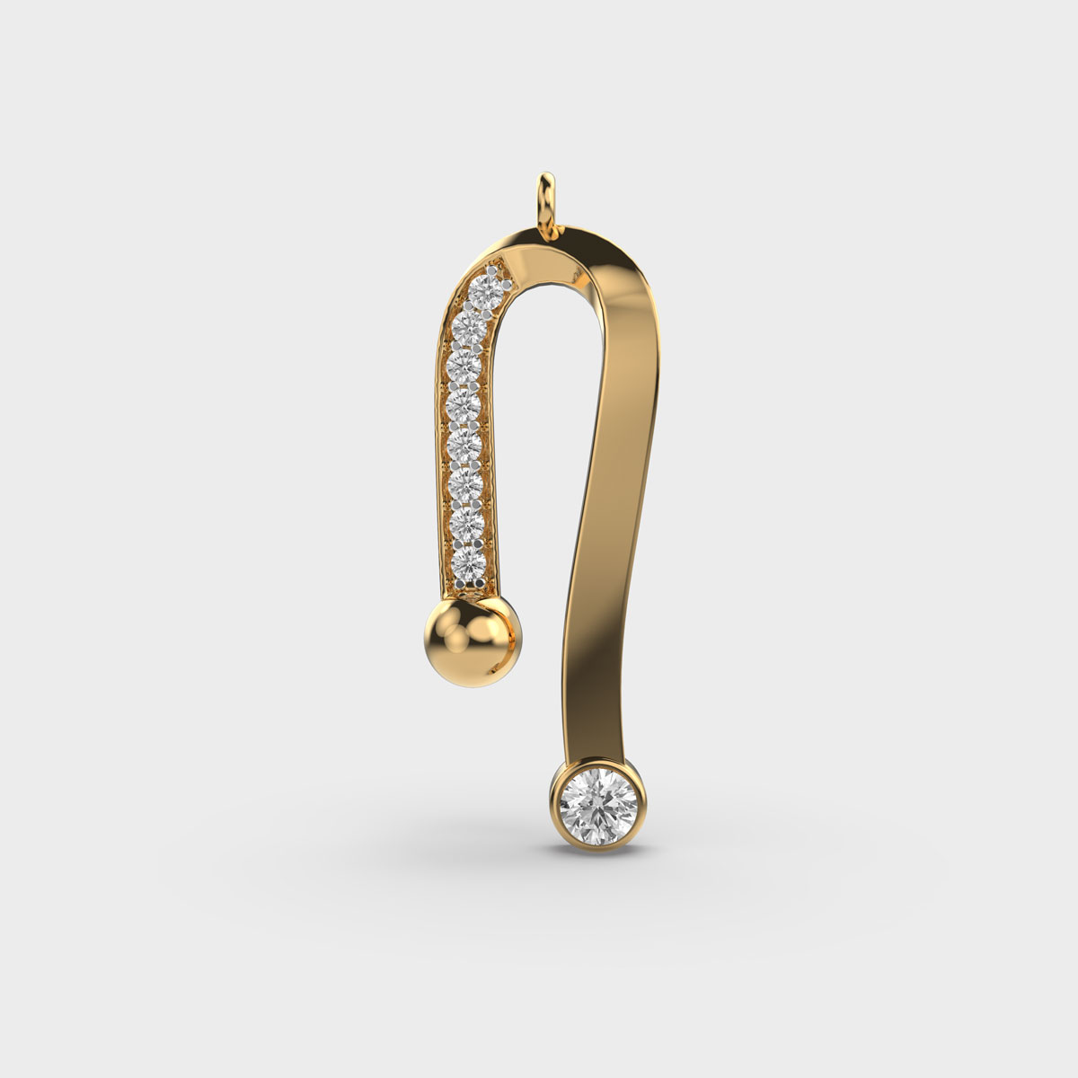 Soleira Classic Diamond Pendant Without Chain