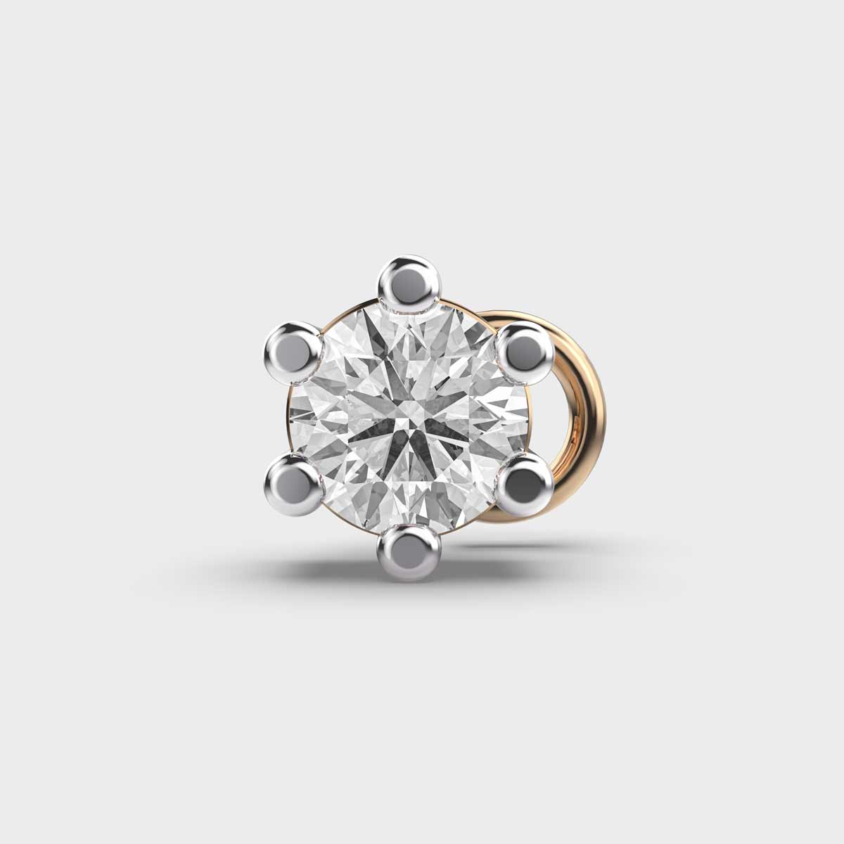 Forever Shine Diamond Nosepin for Everyday