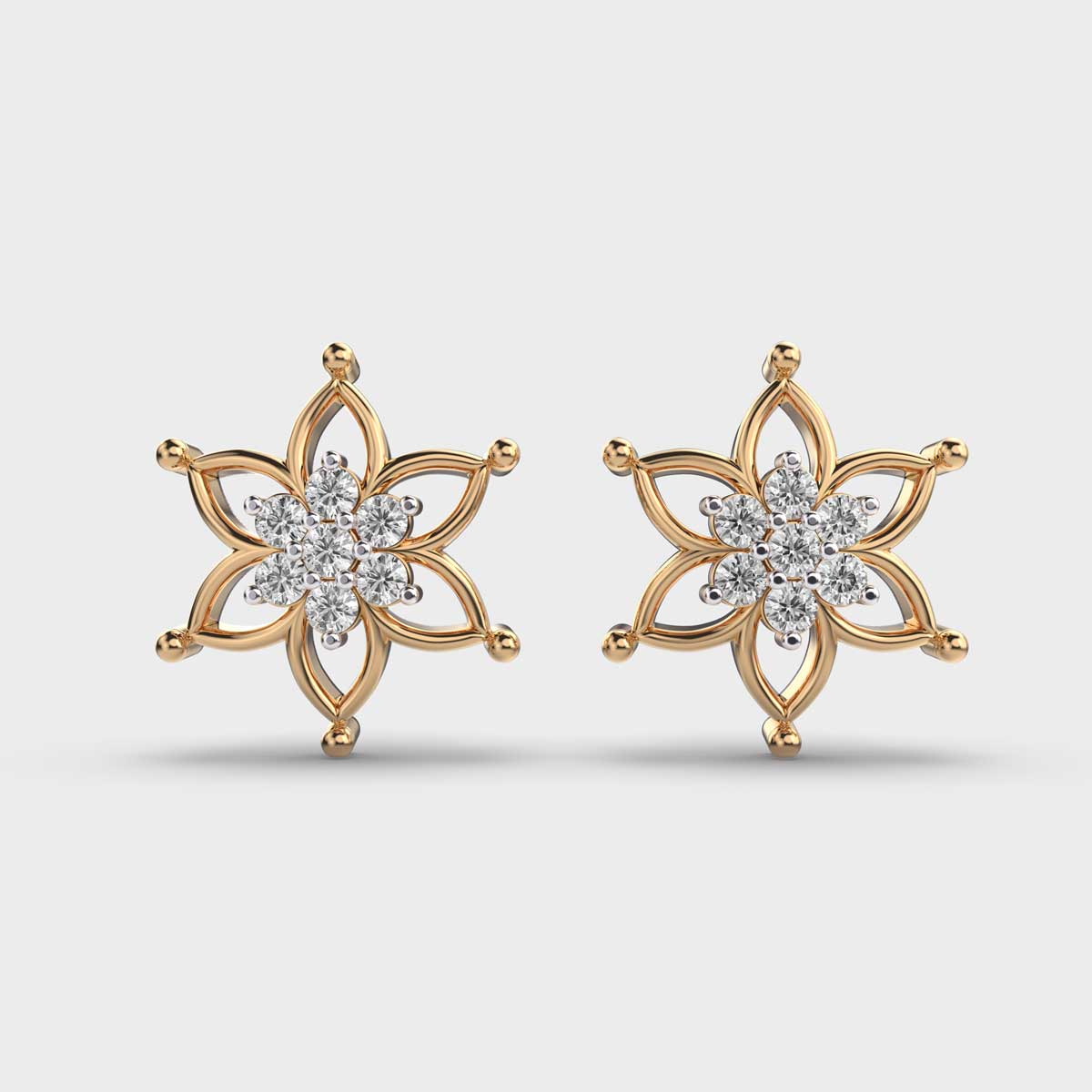Summer of Love Diamond Earstuds