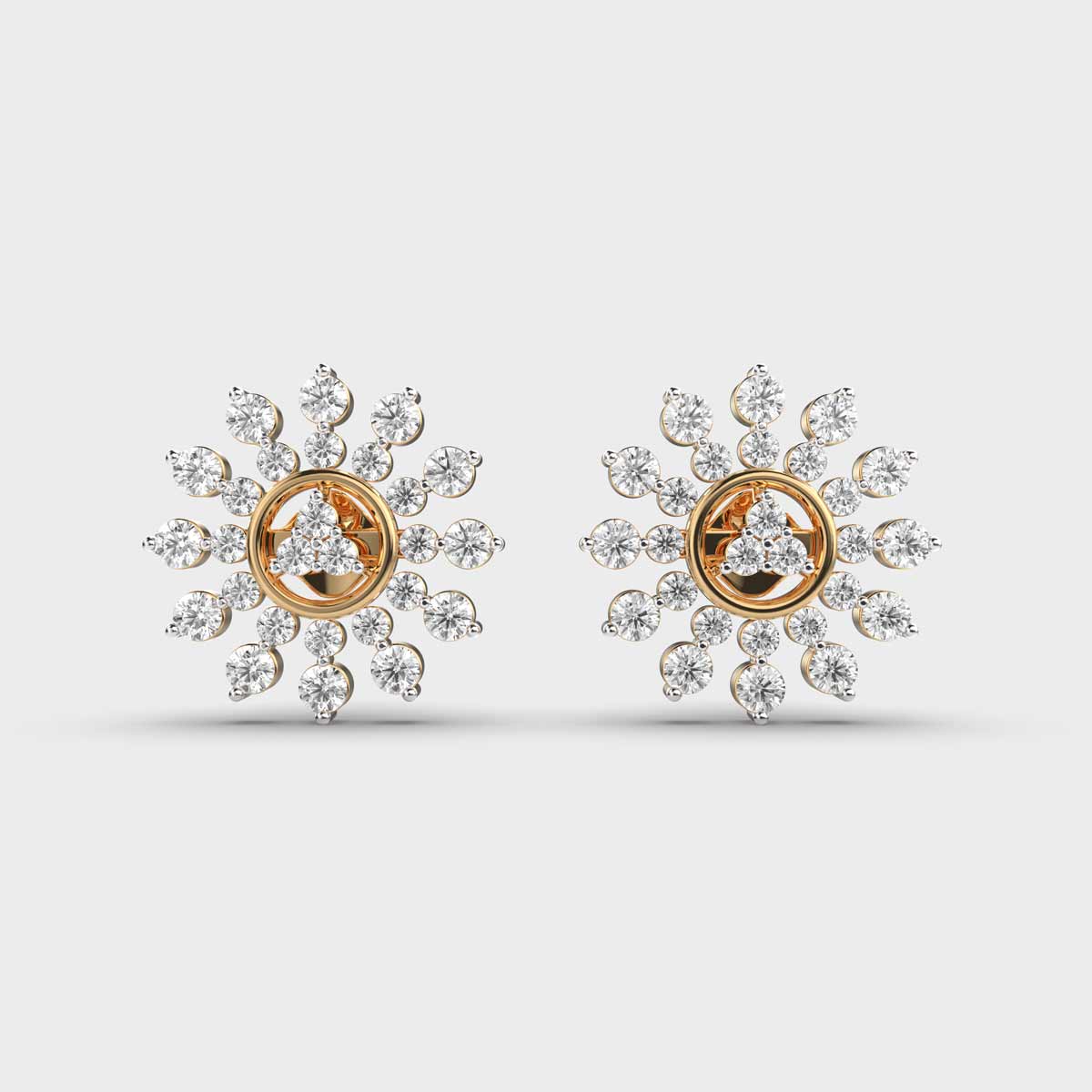 Glorious Chakra Diamond Earstuds