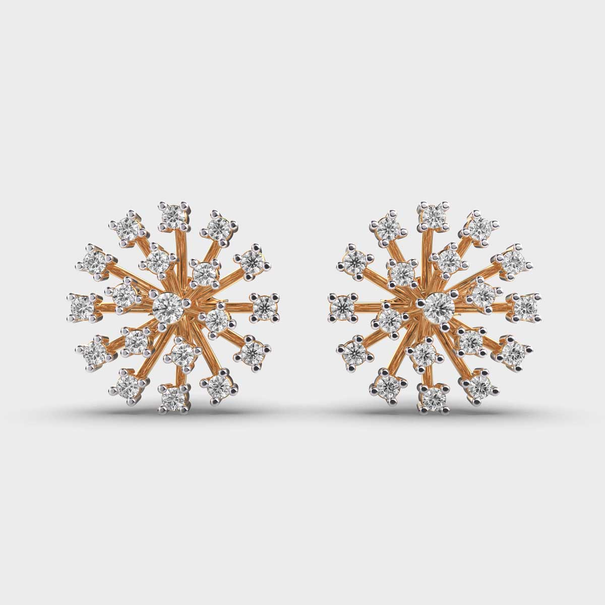 Light Of Festivities Diamond Ear Studs