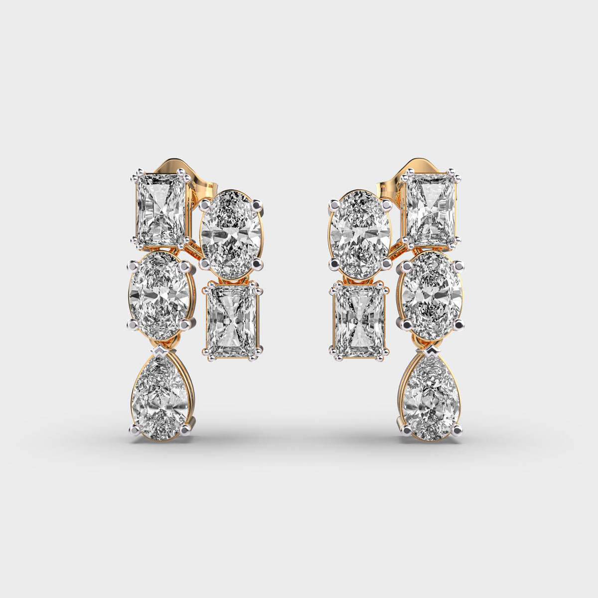 So Uniquely Yours Diamond Earrings