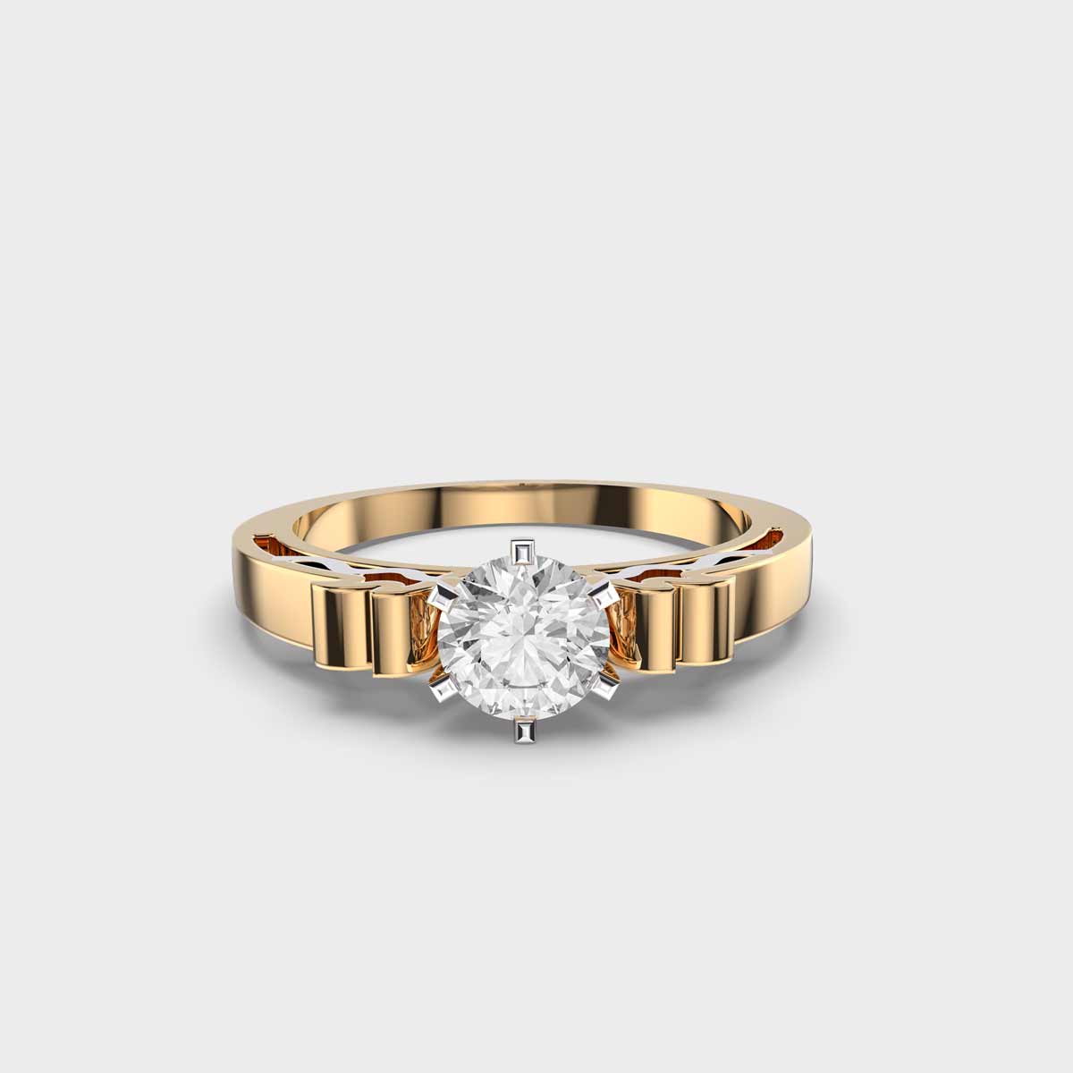 Her Majesty Solitaire Diamond Ring