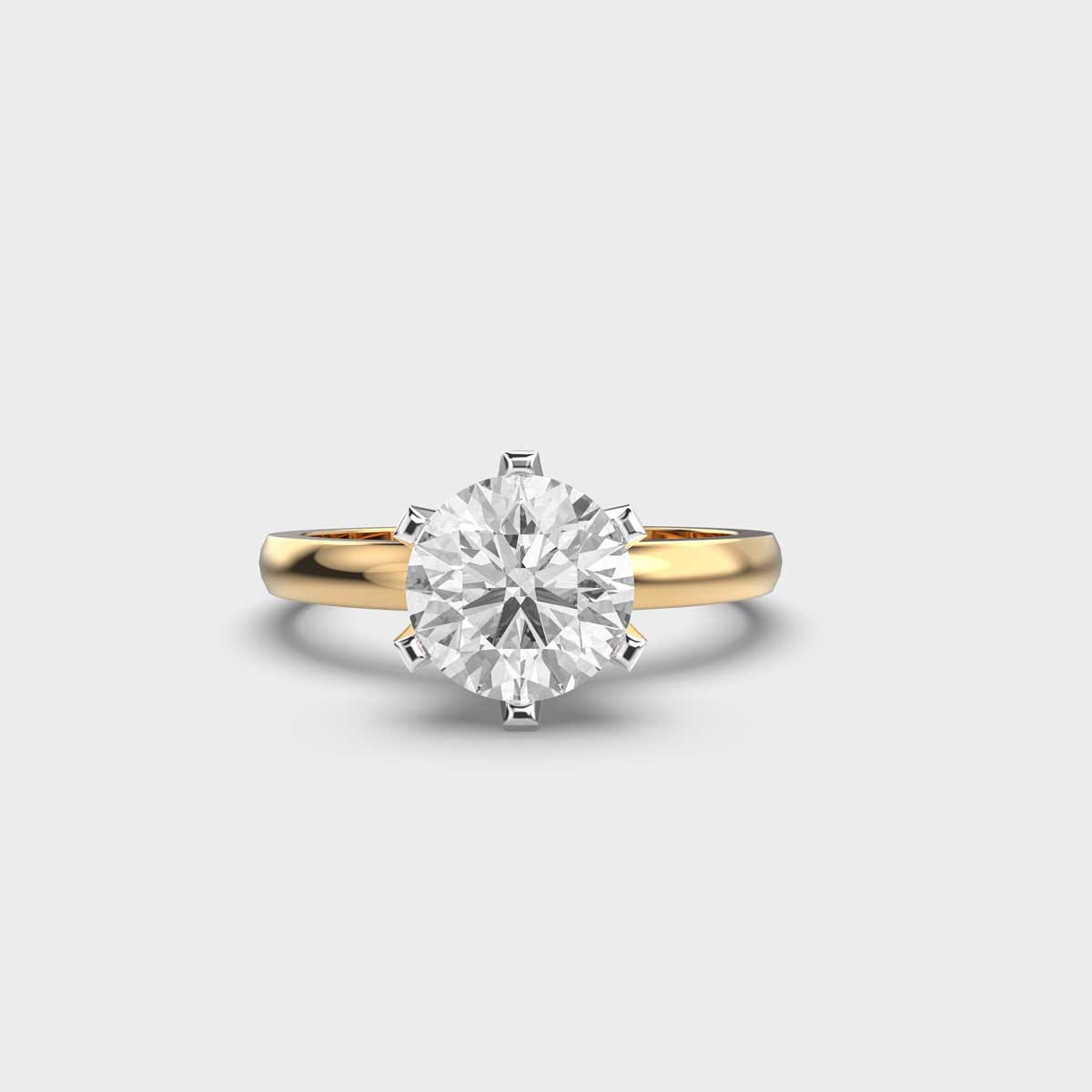 Minimal Minessota Solitaire Diamond Ring