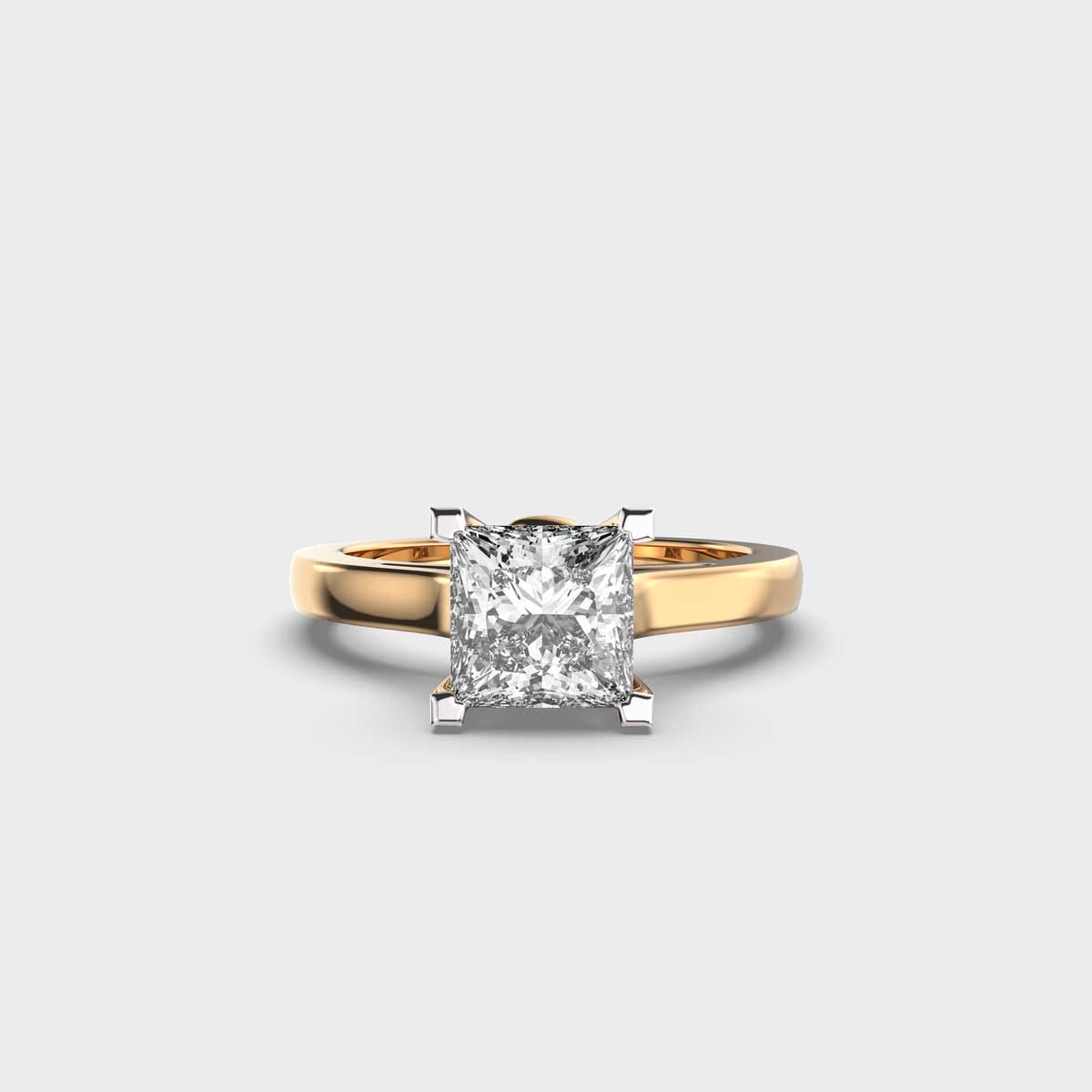 Imperial Sovrana Princess Cut Dimaond Ring