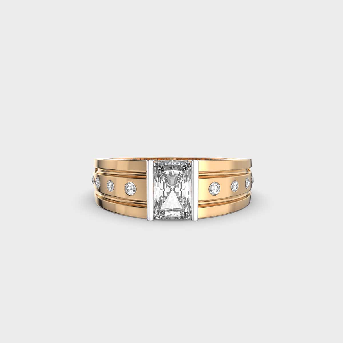 Radiance of Divinity Diamond Men's Ring