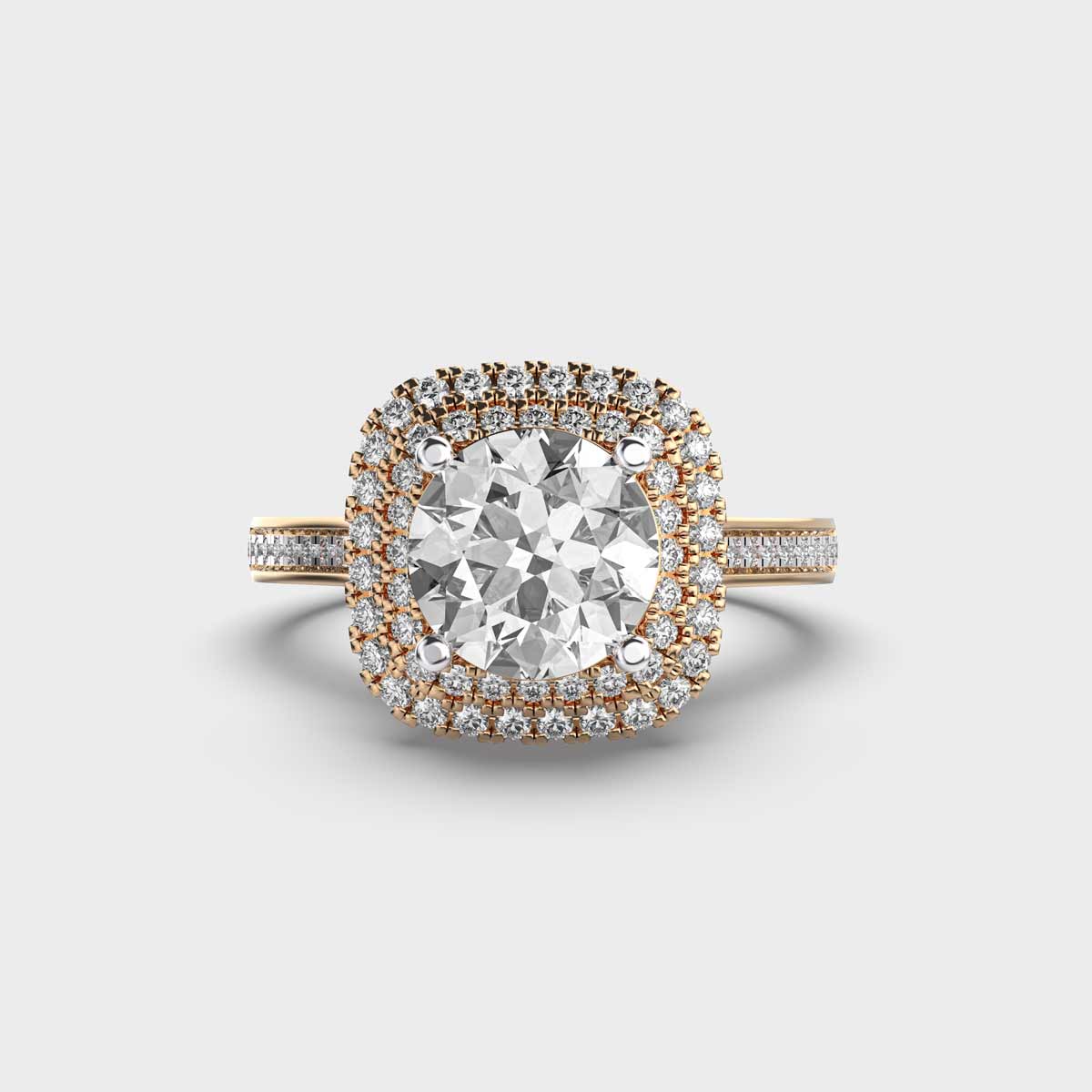 Bethany Treasure Round Diamond Ring