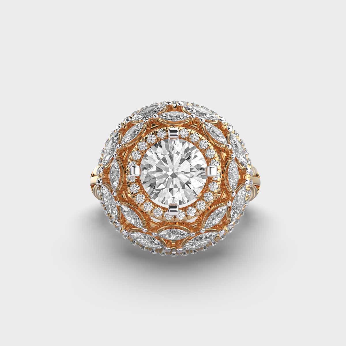 Raas Torniquet Bedazzling Diamond Ring