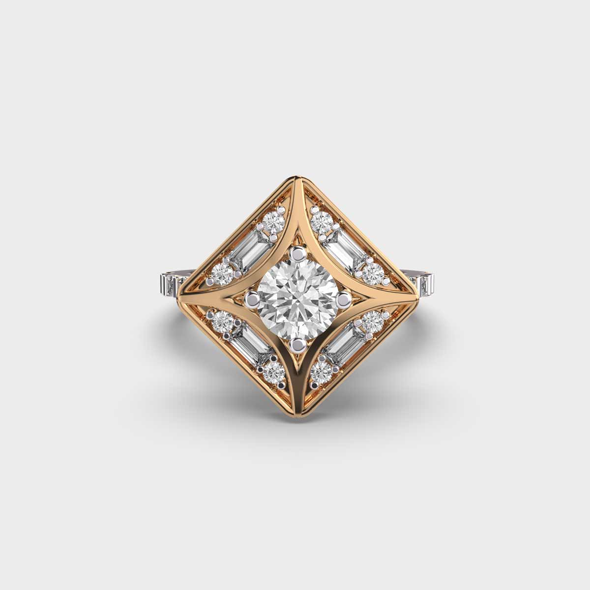 Rhythm of Love Diamond Ring
