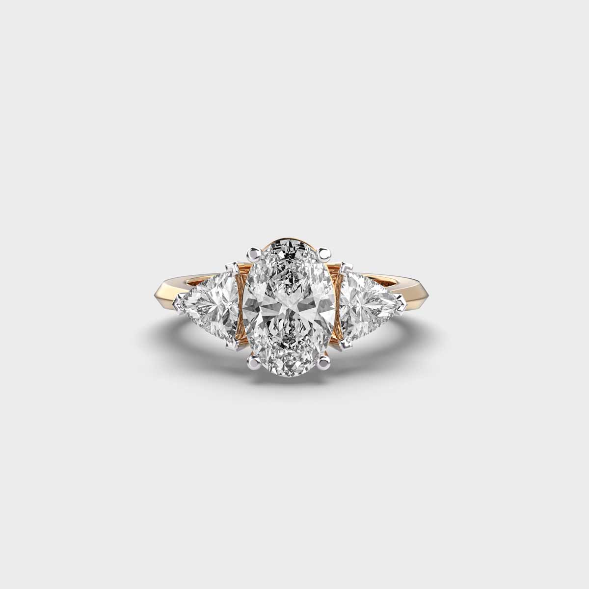 Oval Dreams Solitaire Diamond Ring