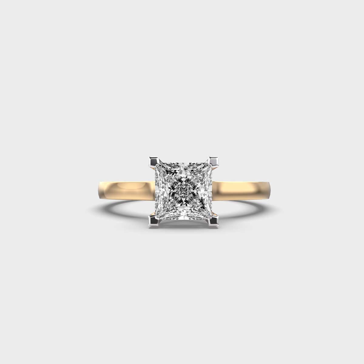 Pretty Dela Rosa Princess Cut Ring