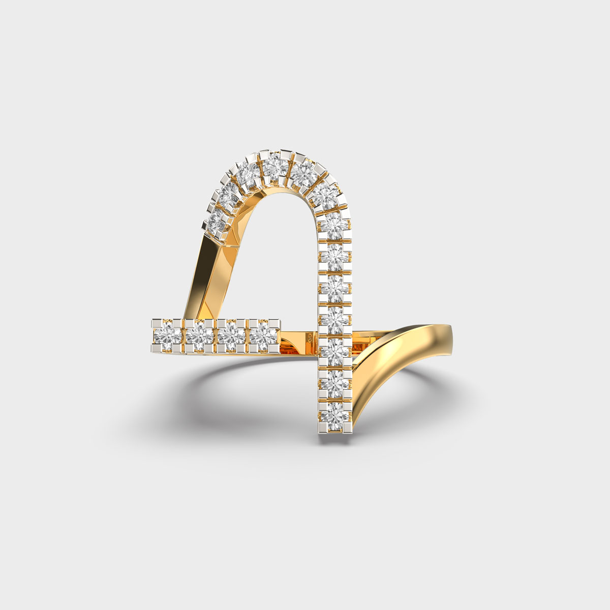 Corporate Baddie Glamour Diamond Ring