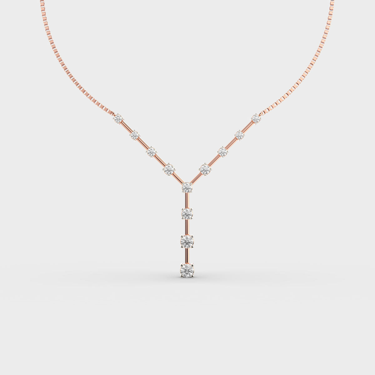 Shimmering Diva Dona Diamond Necklace