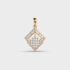 Sterling Splendor Diamond Pendant