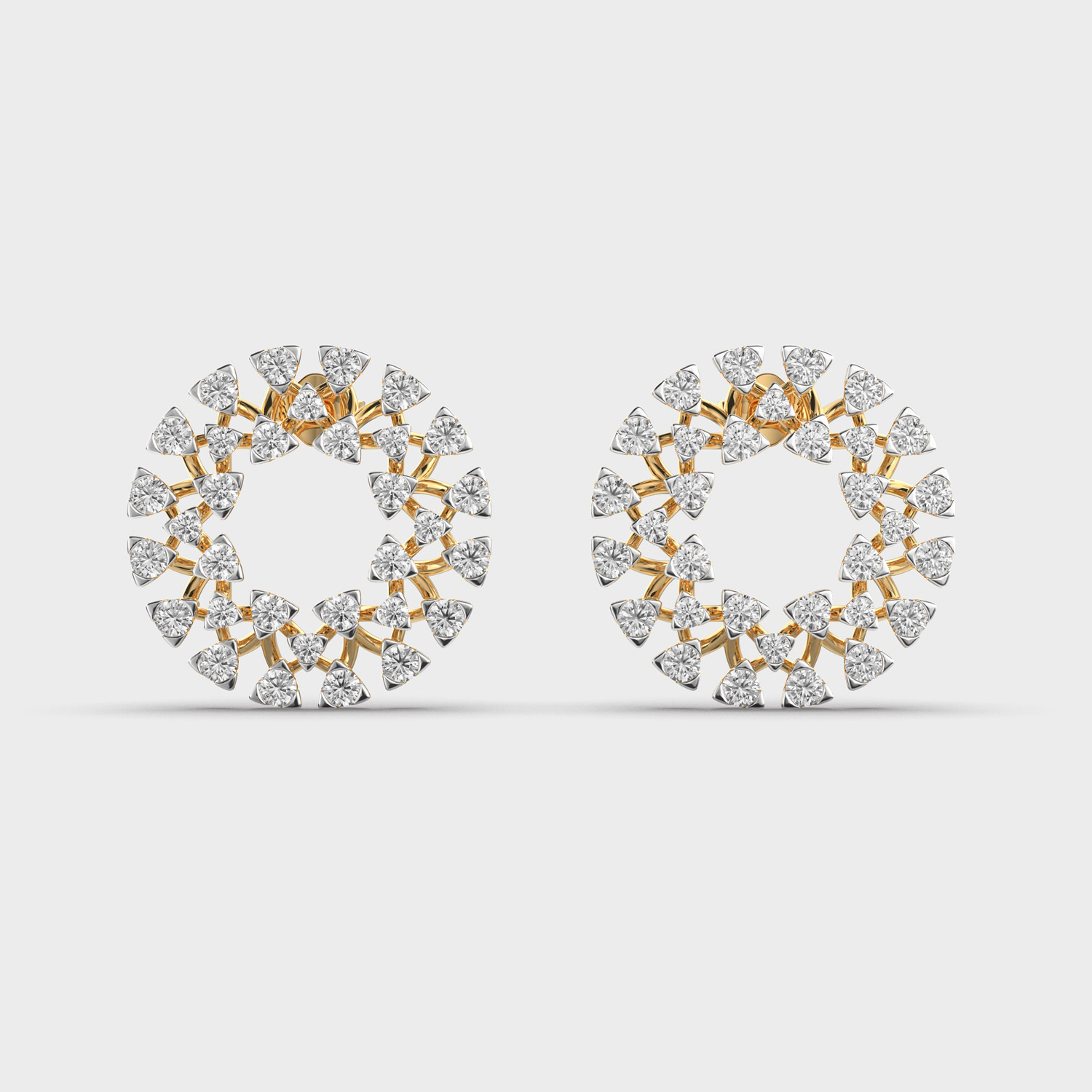 Cosmic Sparks Diamond Ear Studs