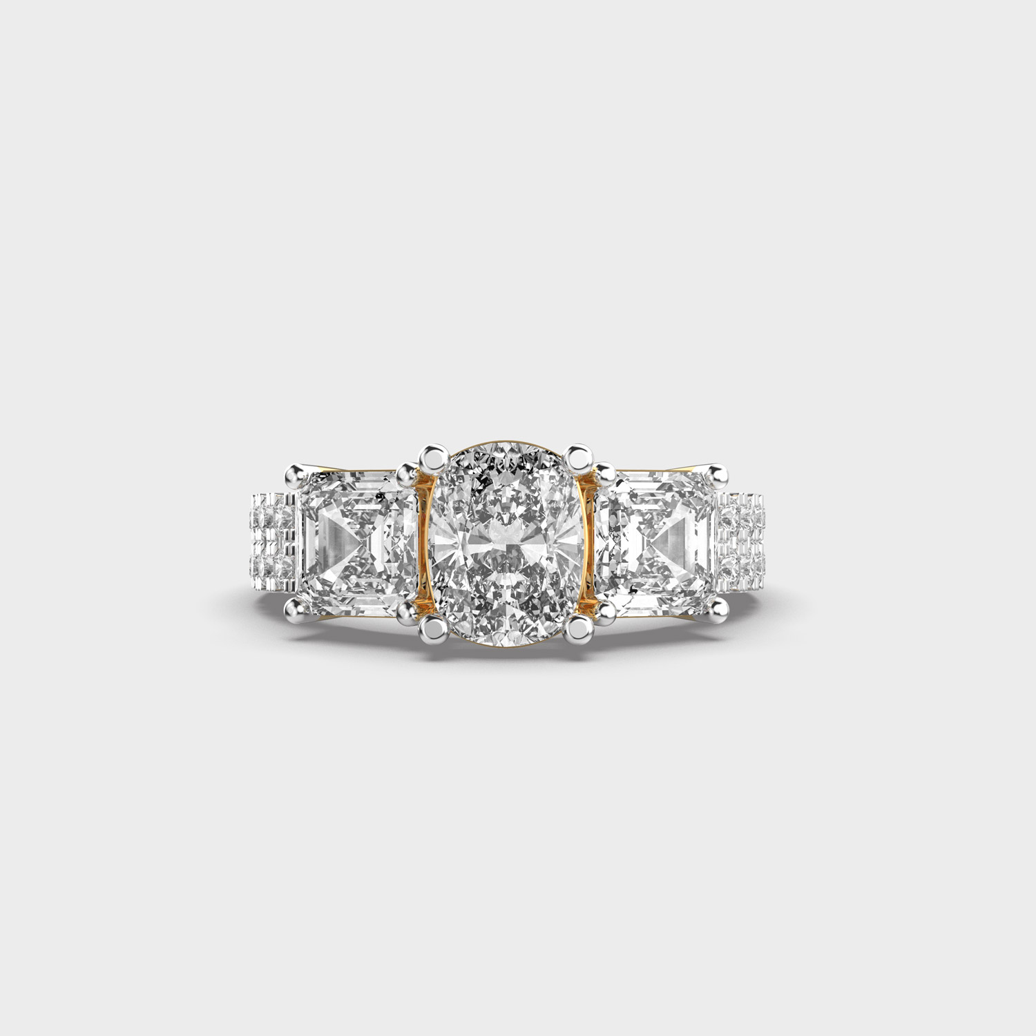 Forever Cherished Mixed Diamond Ring