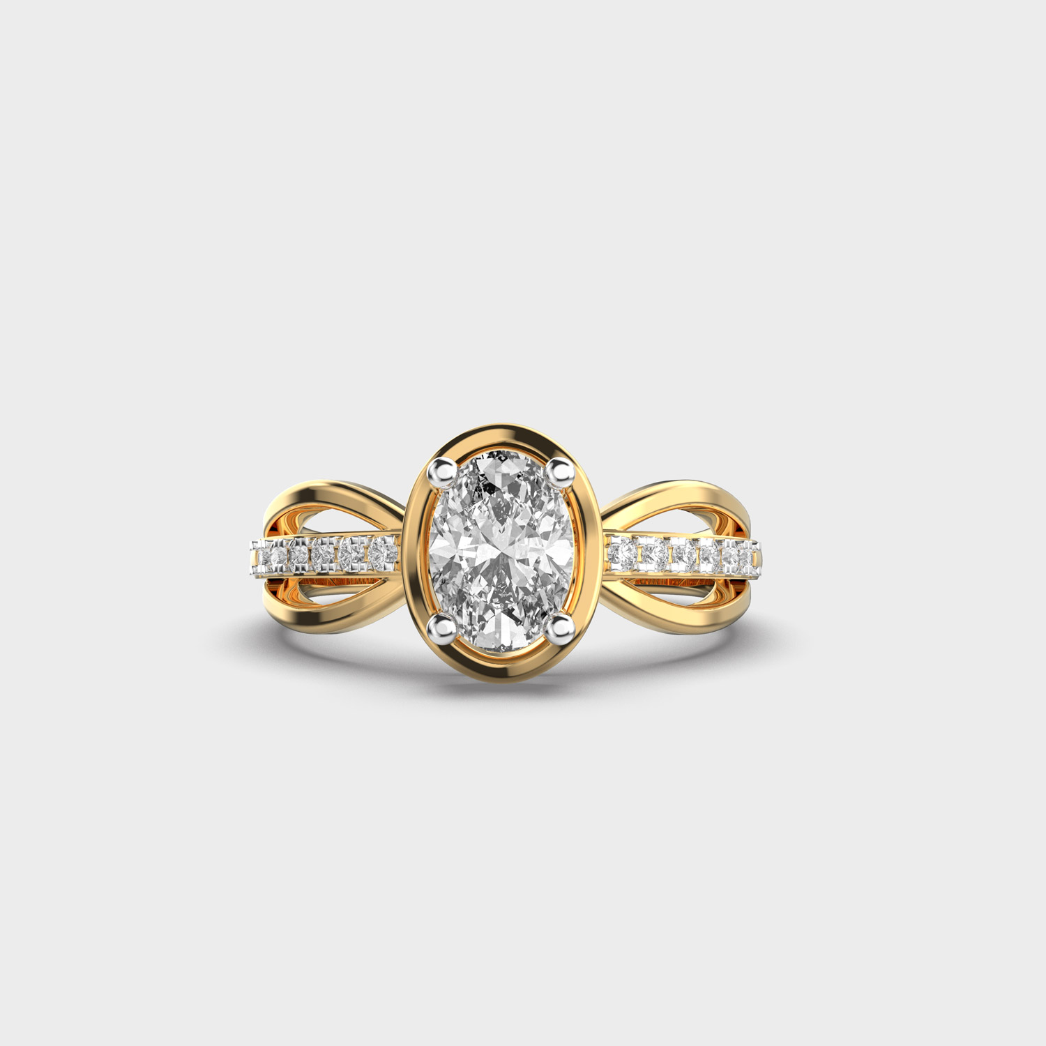 Ornated Moments Pretty Diamond Ring