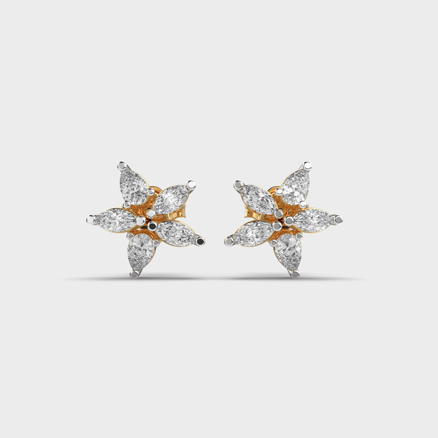 Petite Bloom Flora Diamond Studs