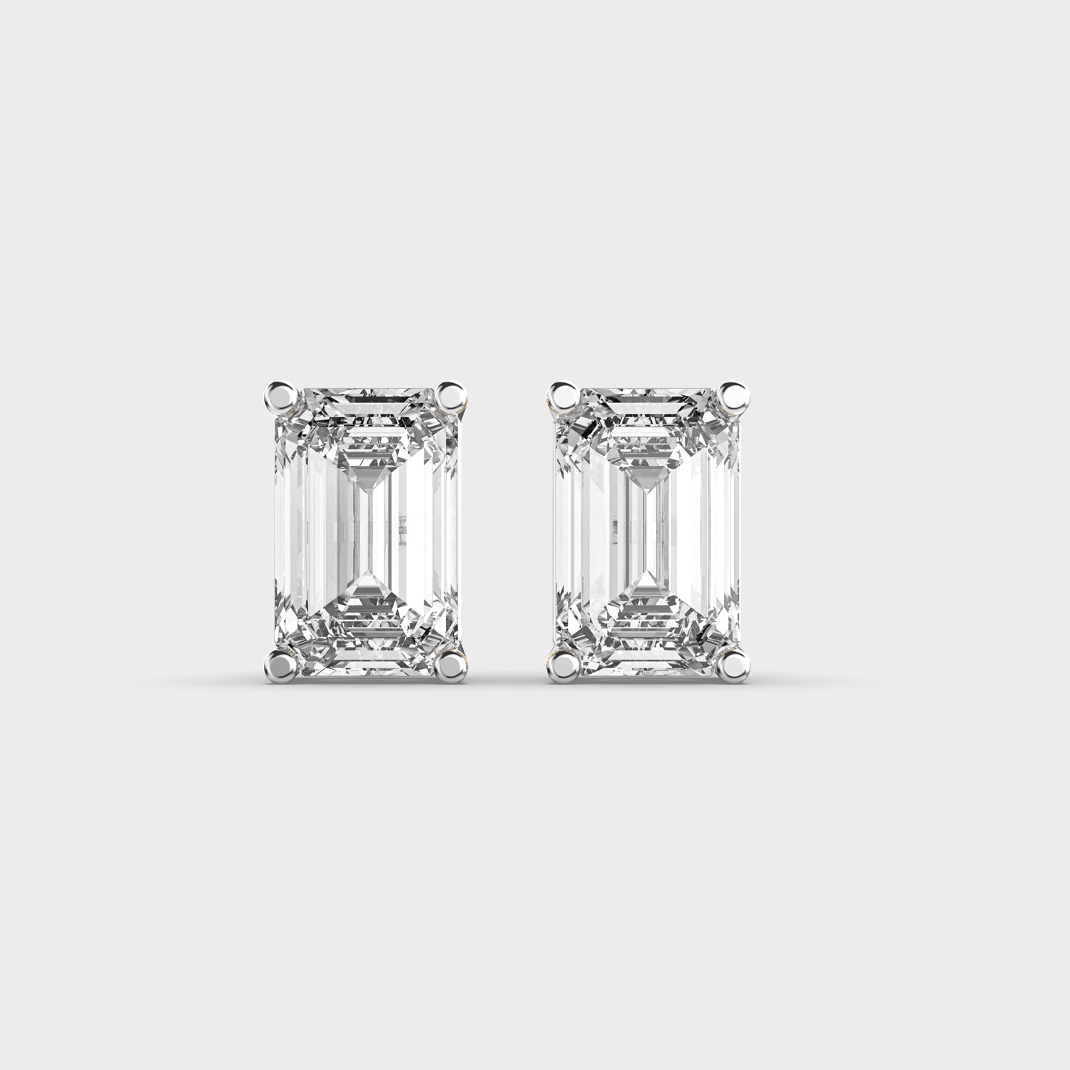 Sparkling Quad Diamond Studs
