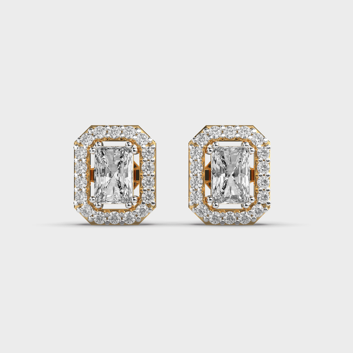 Classic Gap Gem Diamond Studs