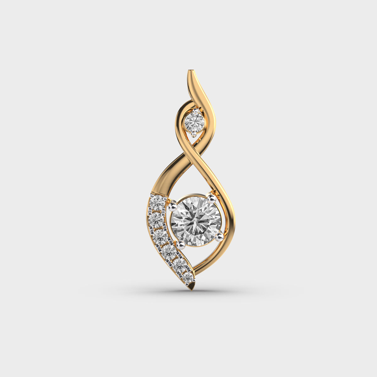 Whisper Diamond Pendant Without Chain