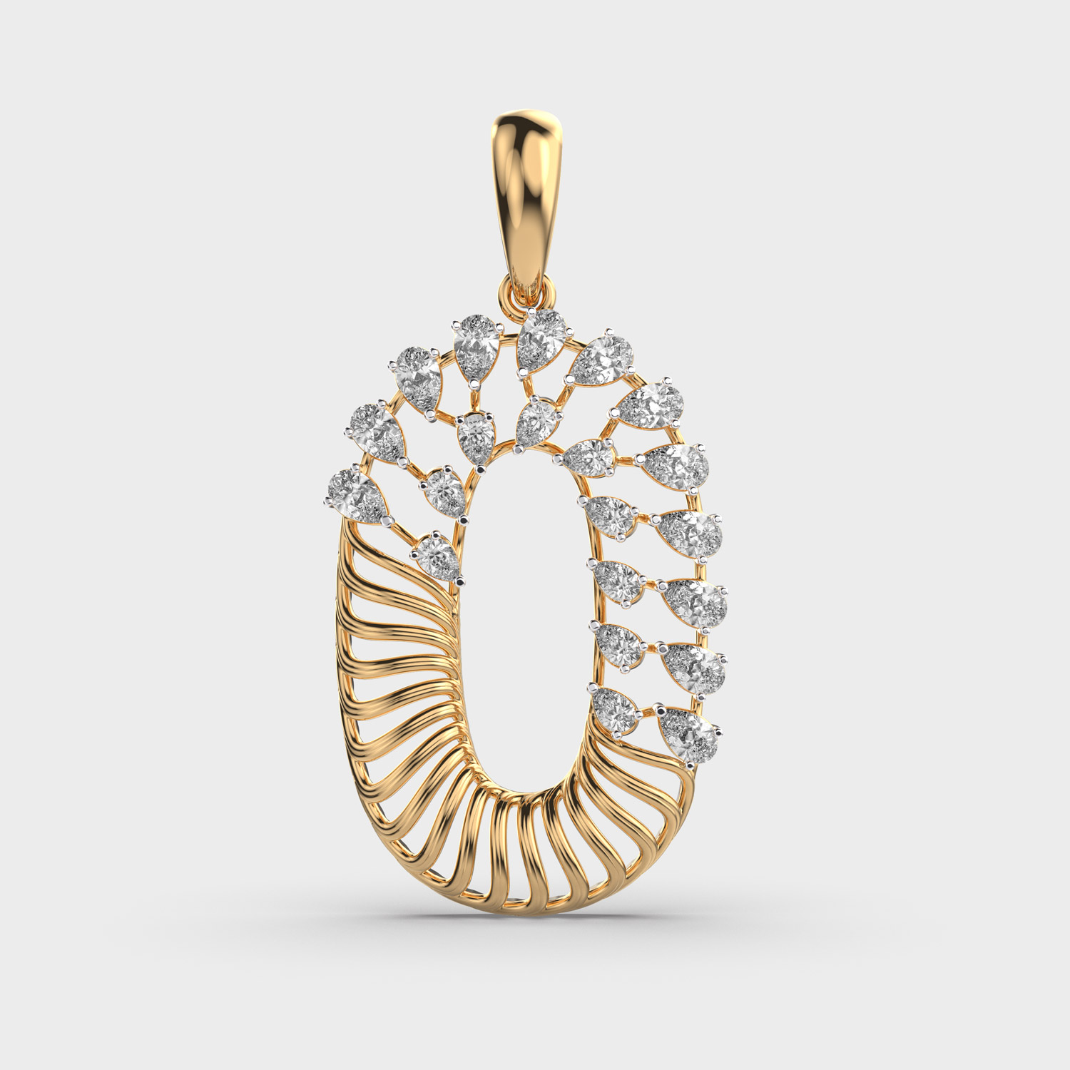Sundrop Mirage Diamond Pendant Without Pendant