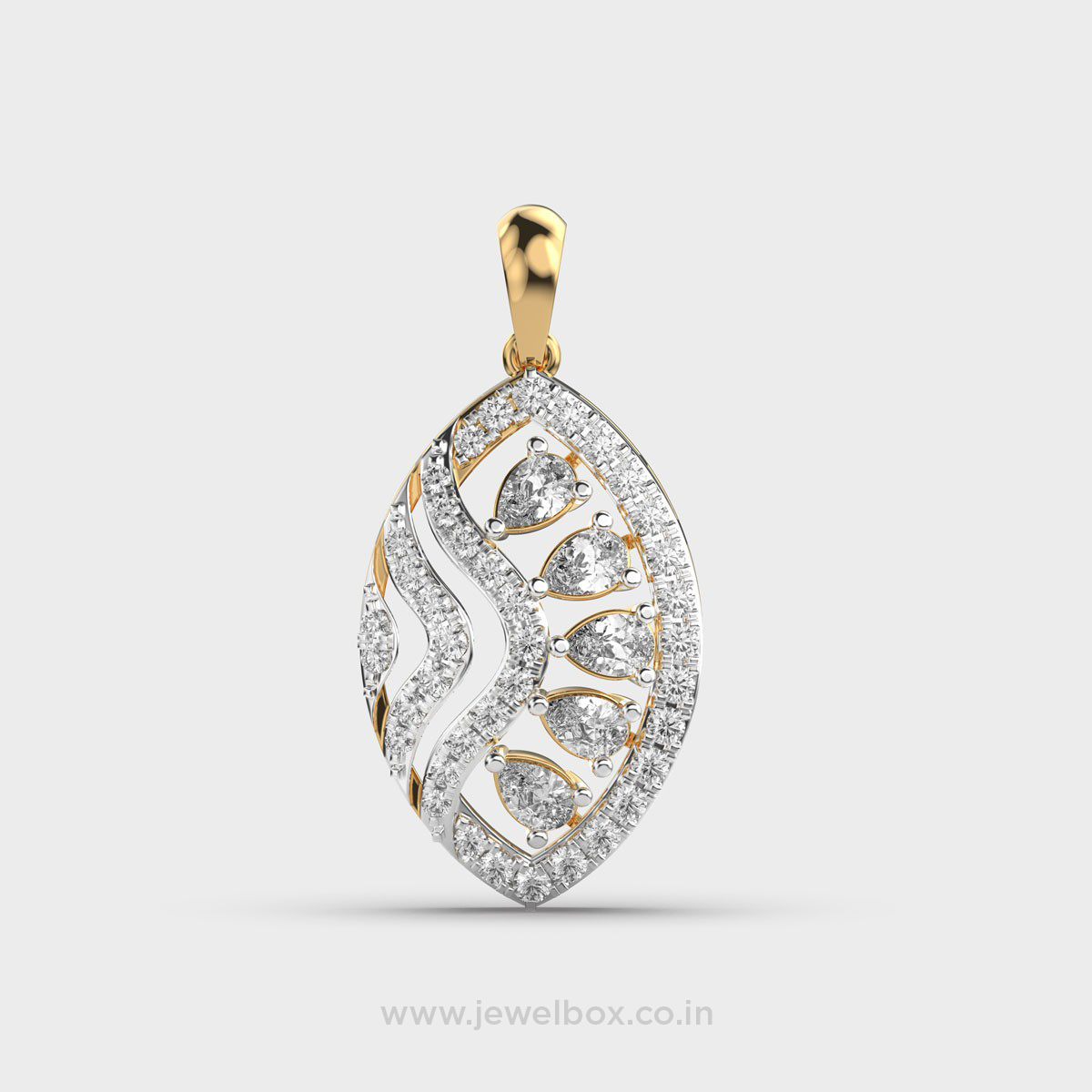 The Starlight Round Diamond Without Chain Pendant