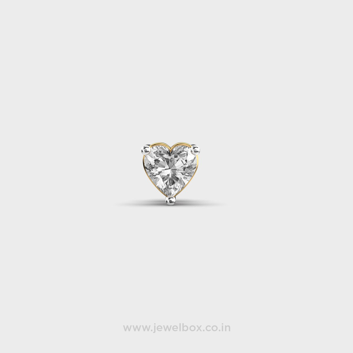 Heartbeat Sleek Diamond Stud For Men