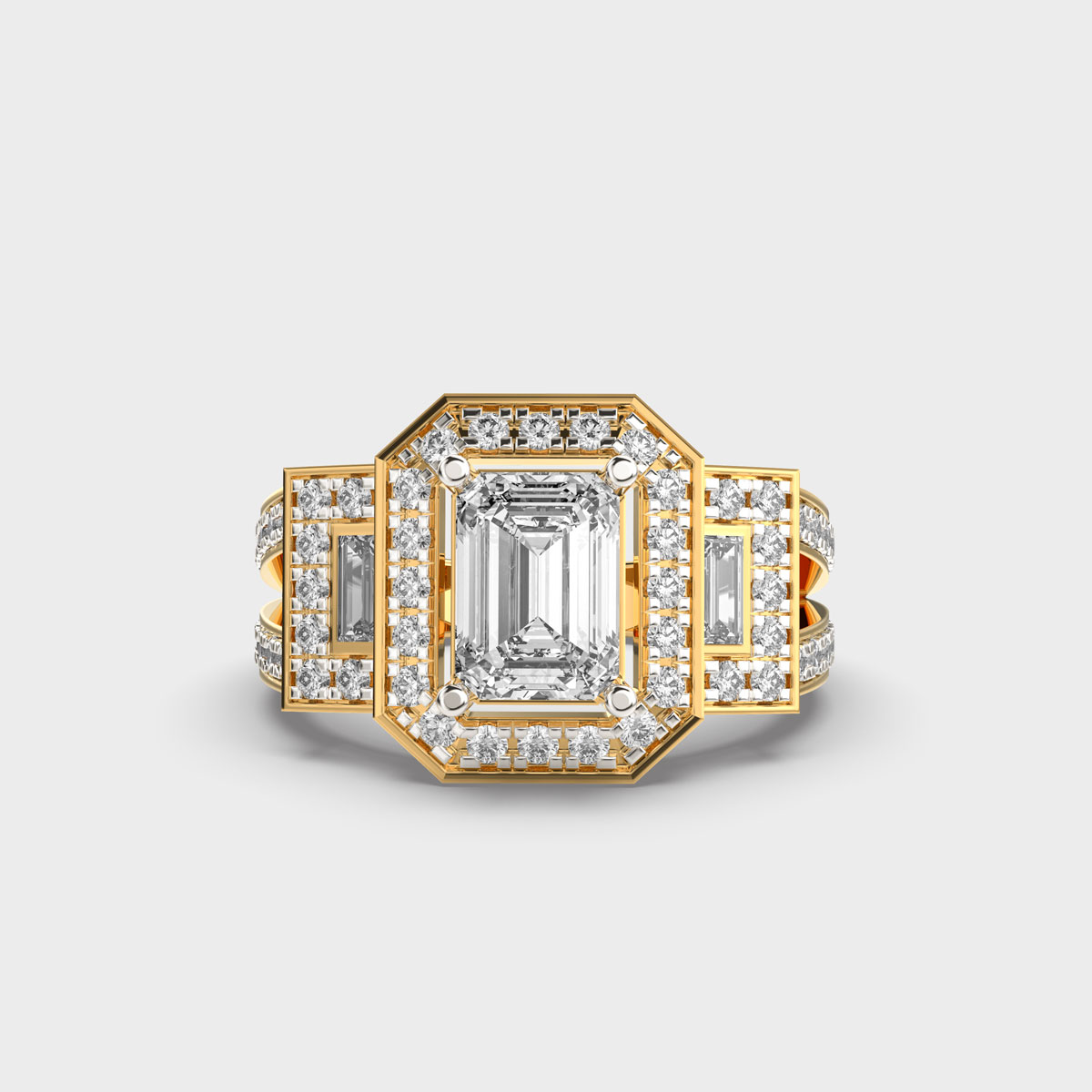 Brilliant Triarche Legacy Diamond Ring