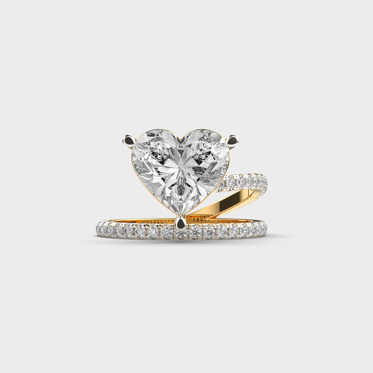 Gilded Love Tales Diamond Ring