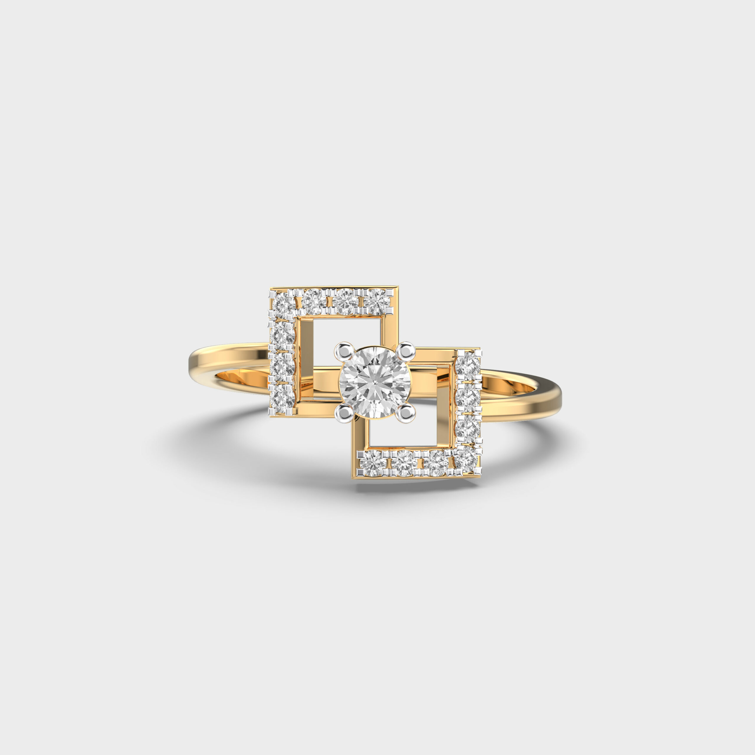 Gleaming StarStruck Diamond Ring