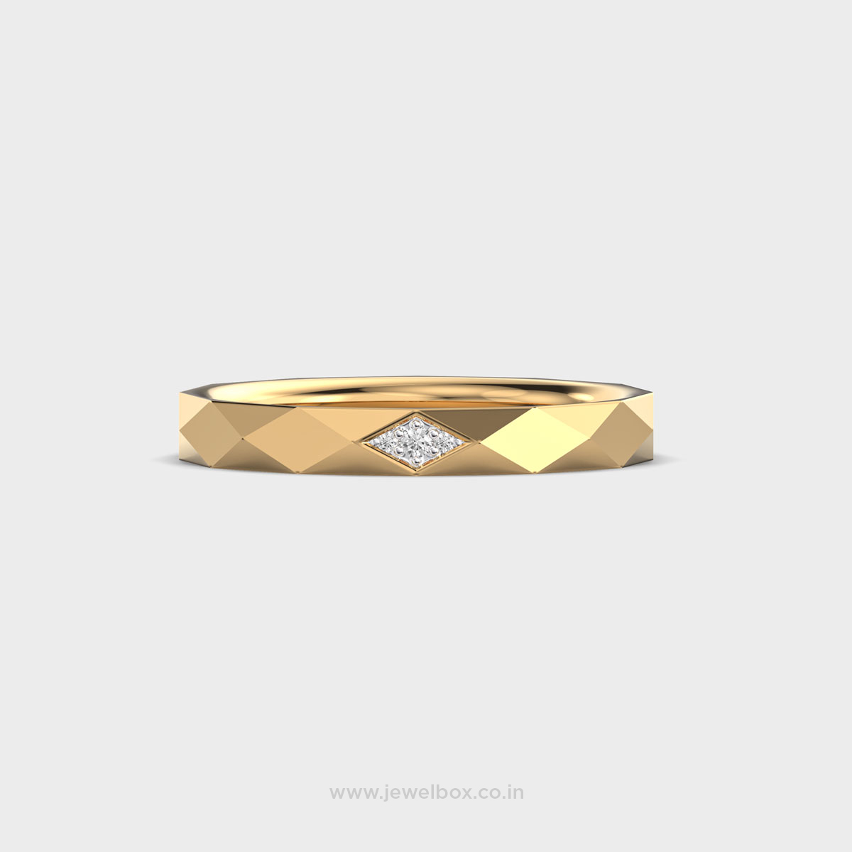 Shimmering Veil of Light Diamond Band