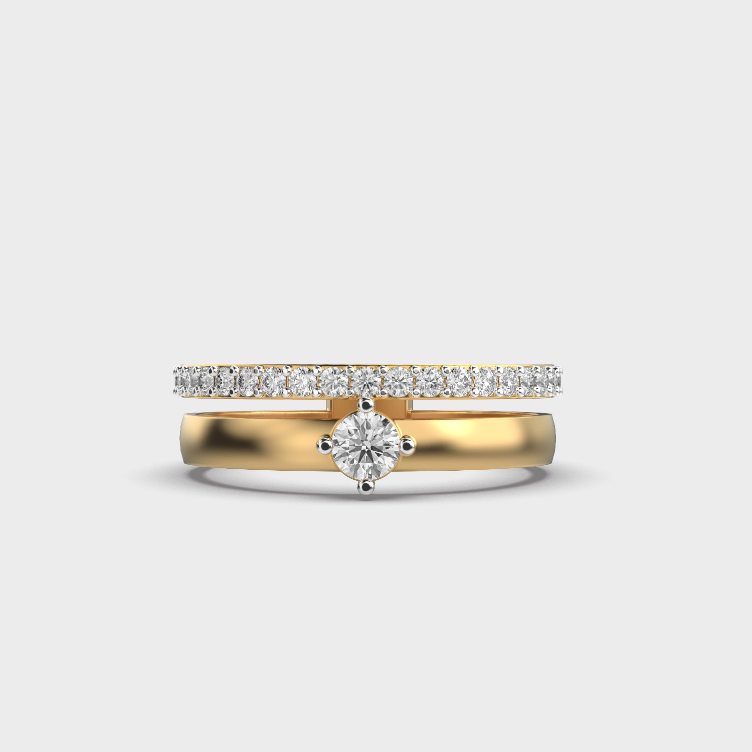 Twinkle Twist Diamond Band Ring
