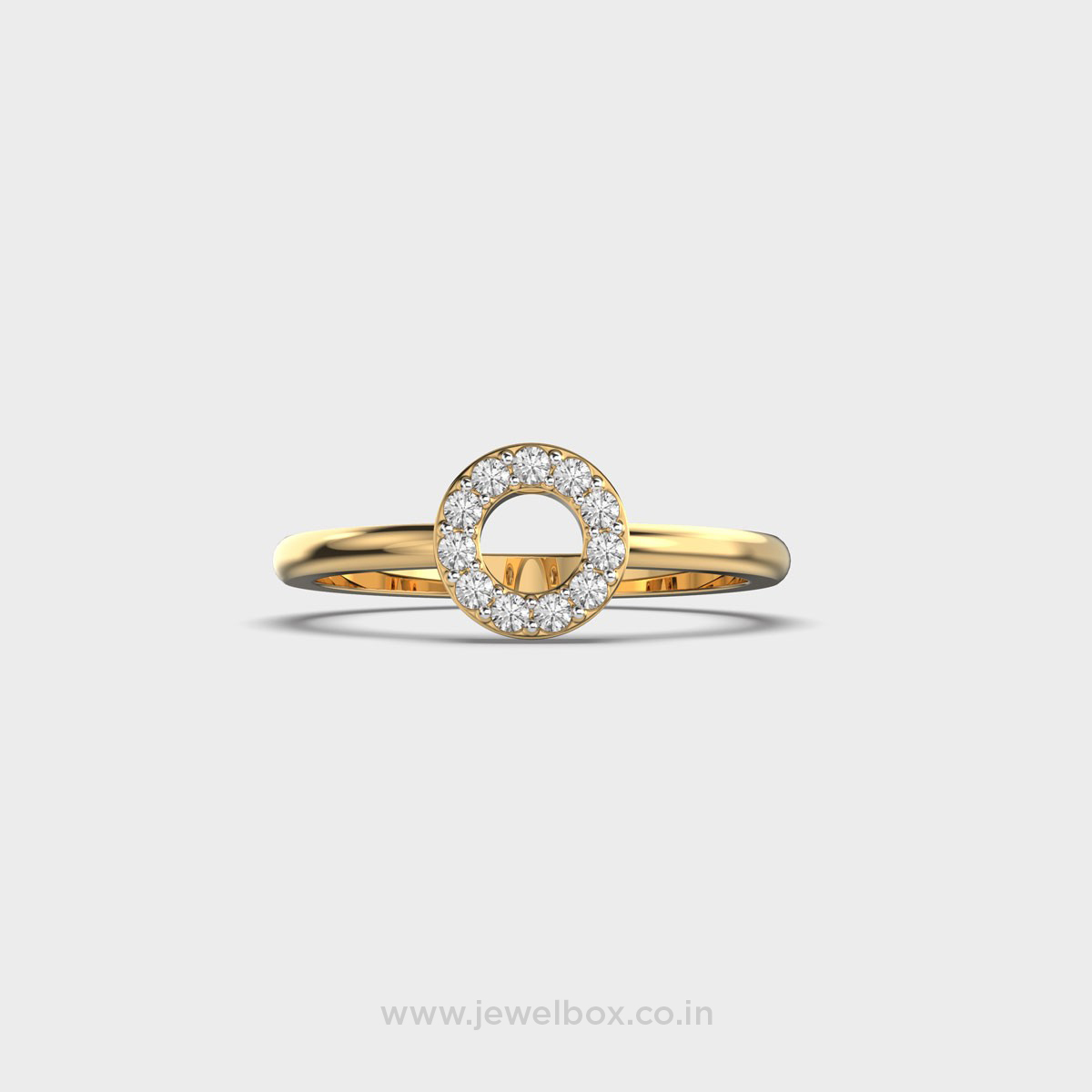 Circle of Elegance Diamond Encrusted Ring
