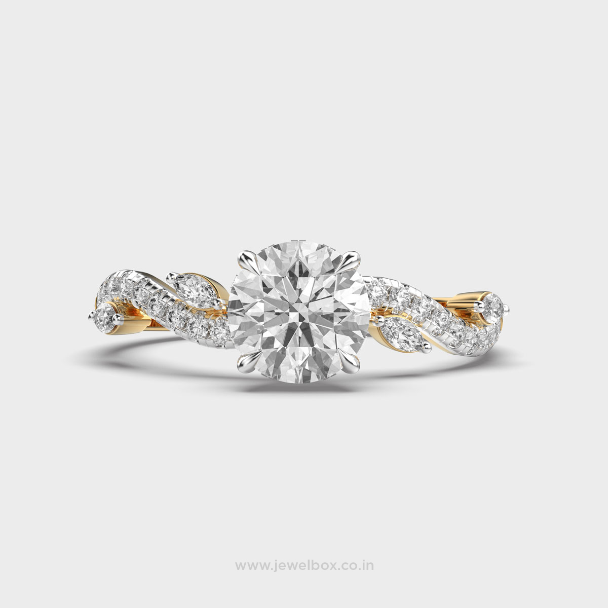Serapha Star Solitaire Ring