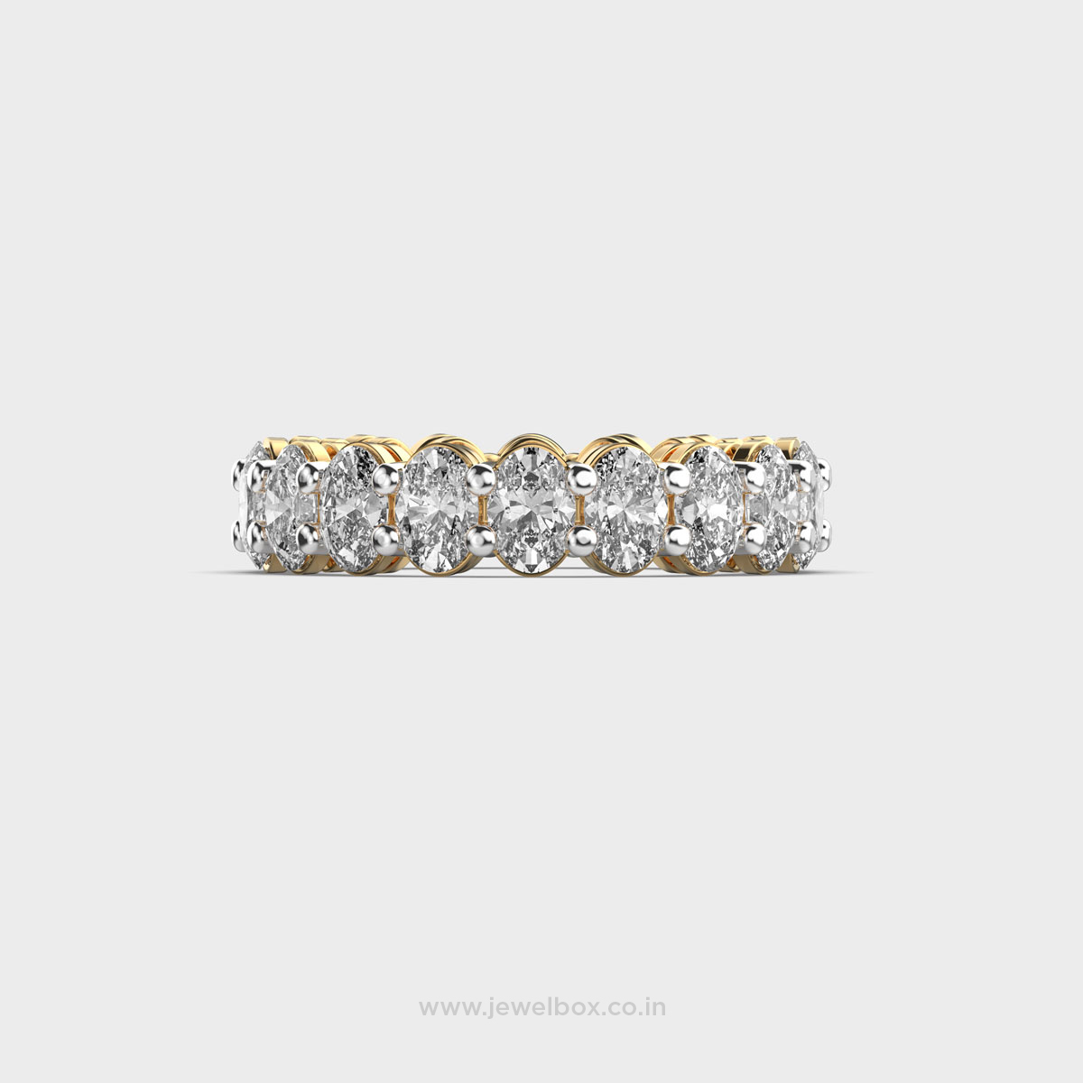 Mirave Ovalis Stack Diamond Ring