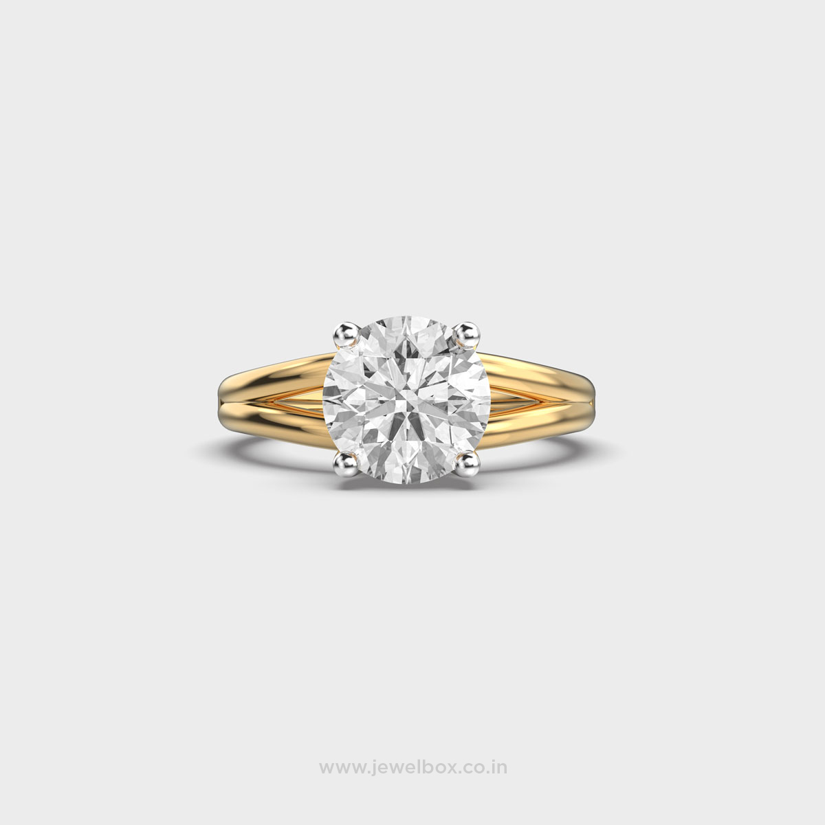 Tressa Gleam Solitaire Diamond Ring