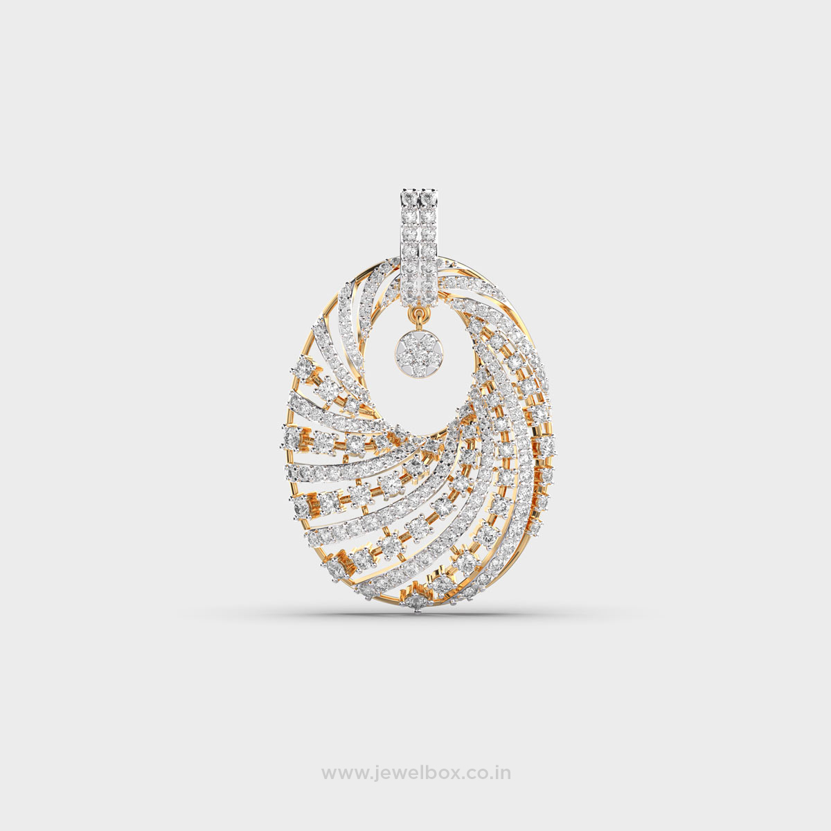 Marcella Royale Bloom Diamond Pendant without Chain