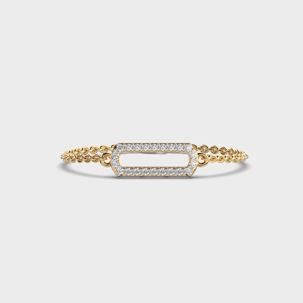 Delicate Diamond Chain Bracelet