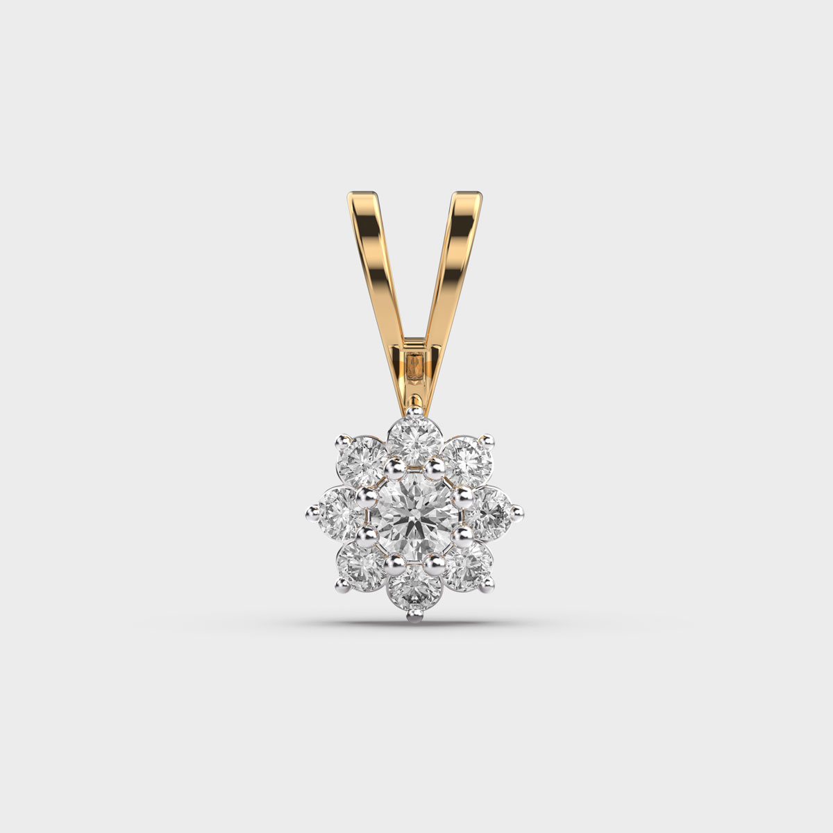 Florina Glam Diamond Pendant without Chain