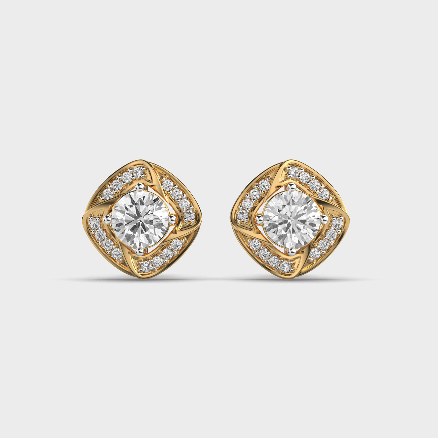 Dazzling Splendour Diamond Ear Stud