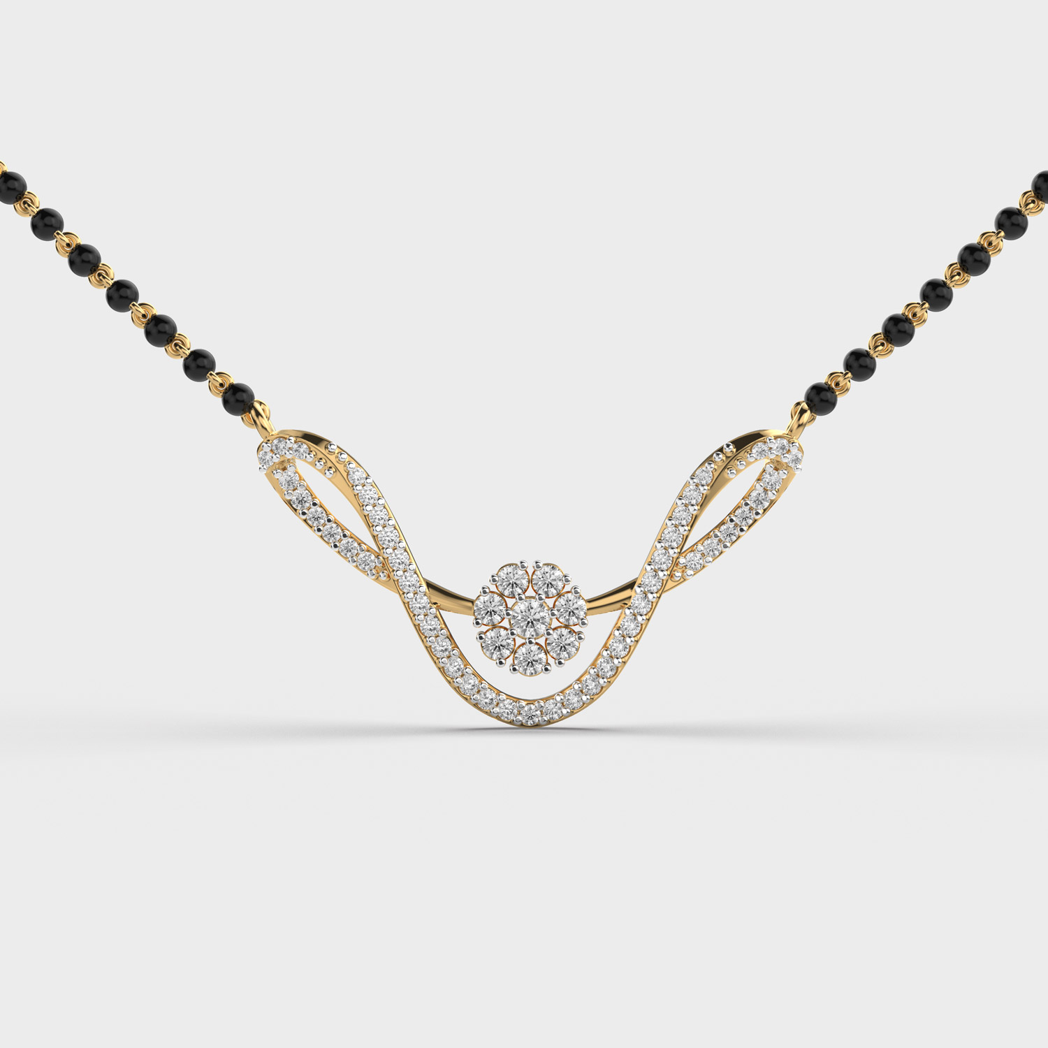 Eternal Love Link Diamond Mangalsutra