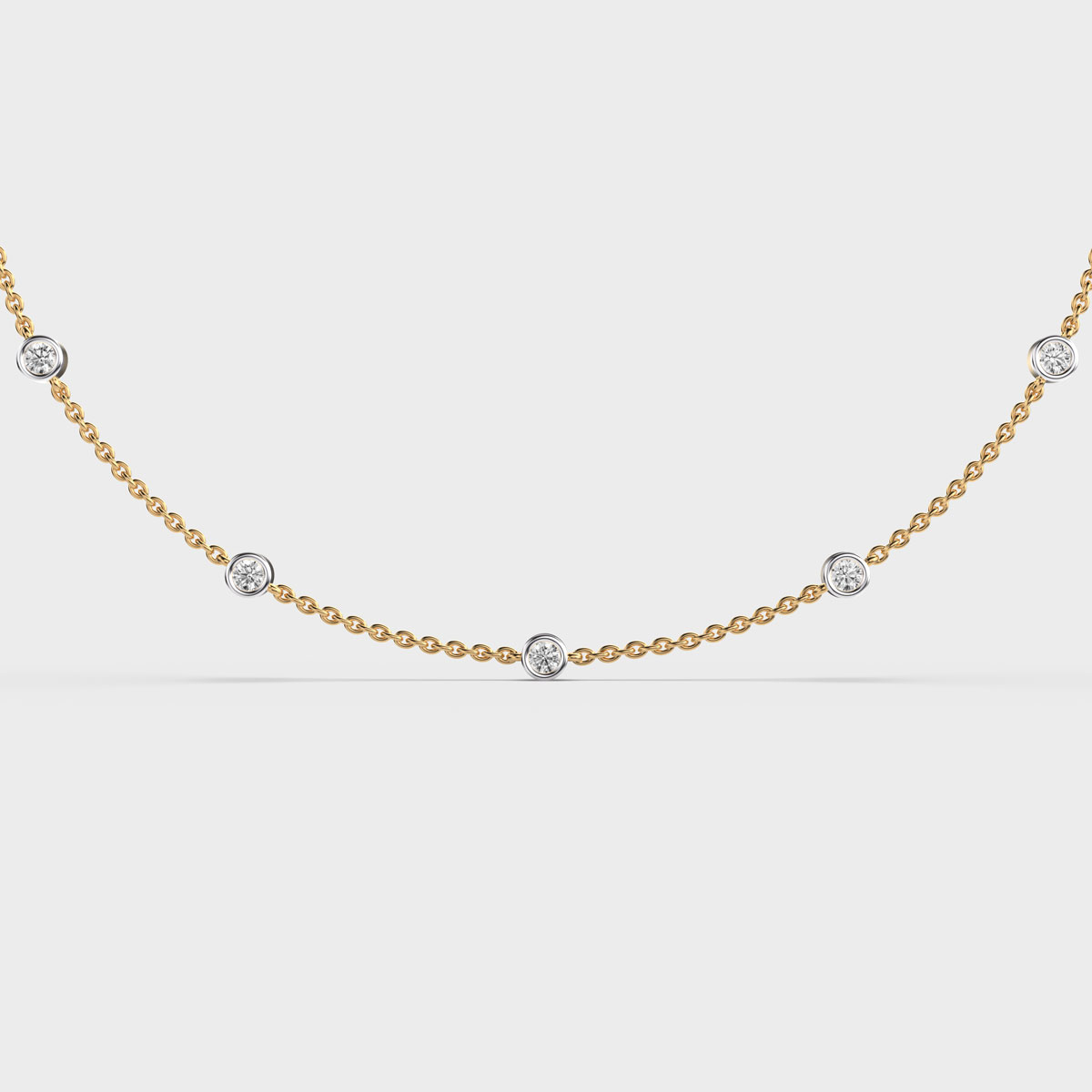Connecting Dots Diamond Pendant
