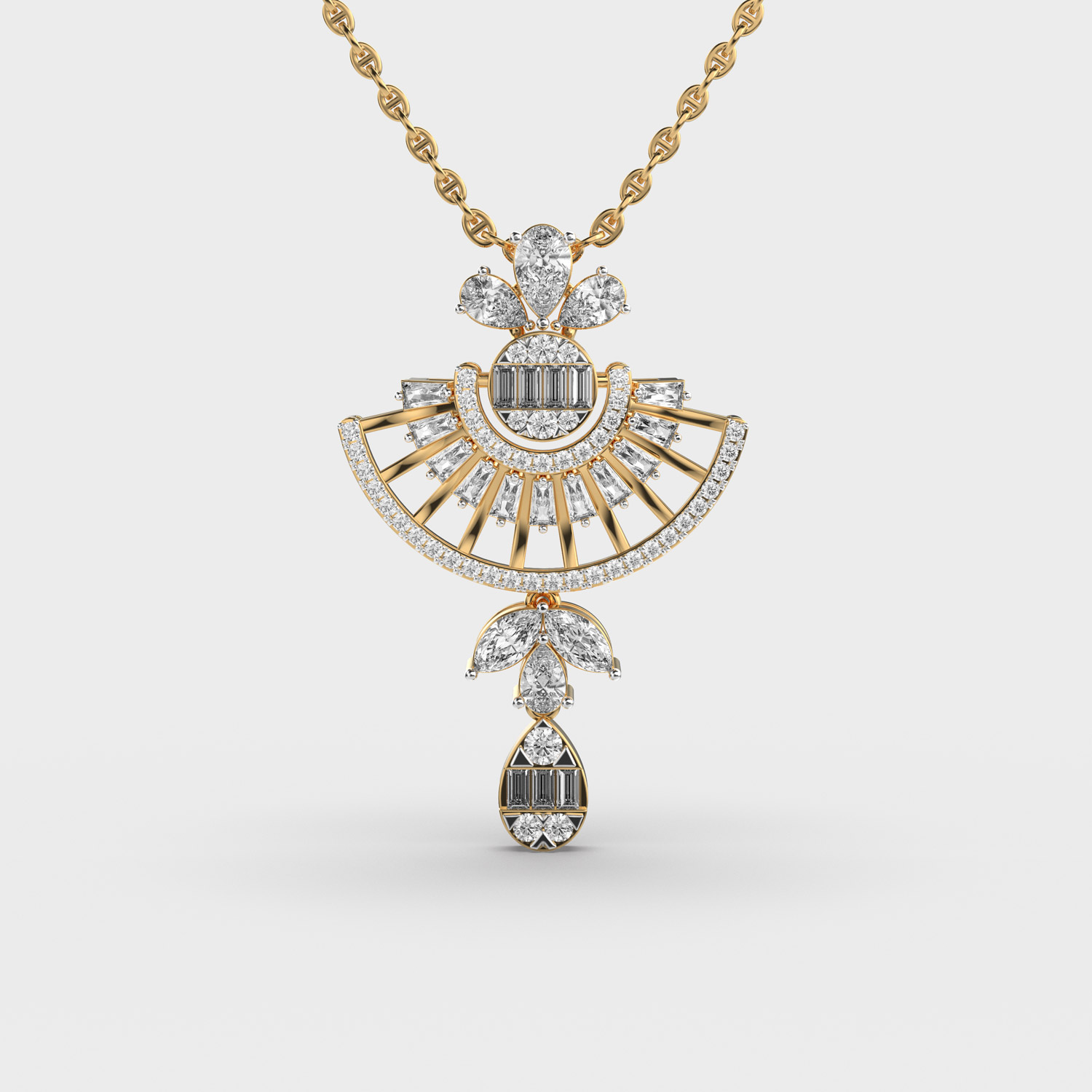 Regal Admiration Diamond Pendant
