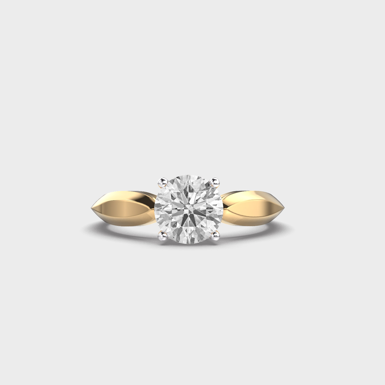 Be Different Round Cut Diamond Ring