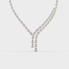 Her Royal Highness Criss Cross Diamond Necklace