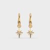 Dropping Stars Diamond Earrings for Women
