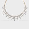 Queen Elizabeth Fringe Diamond Necklace