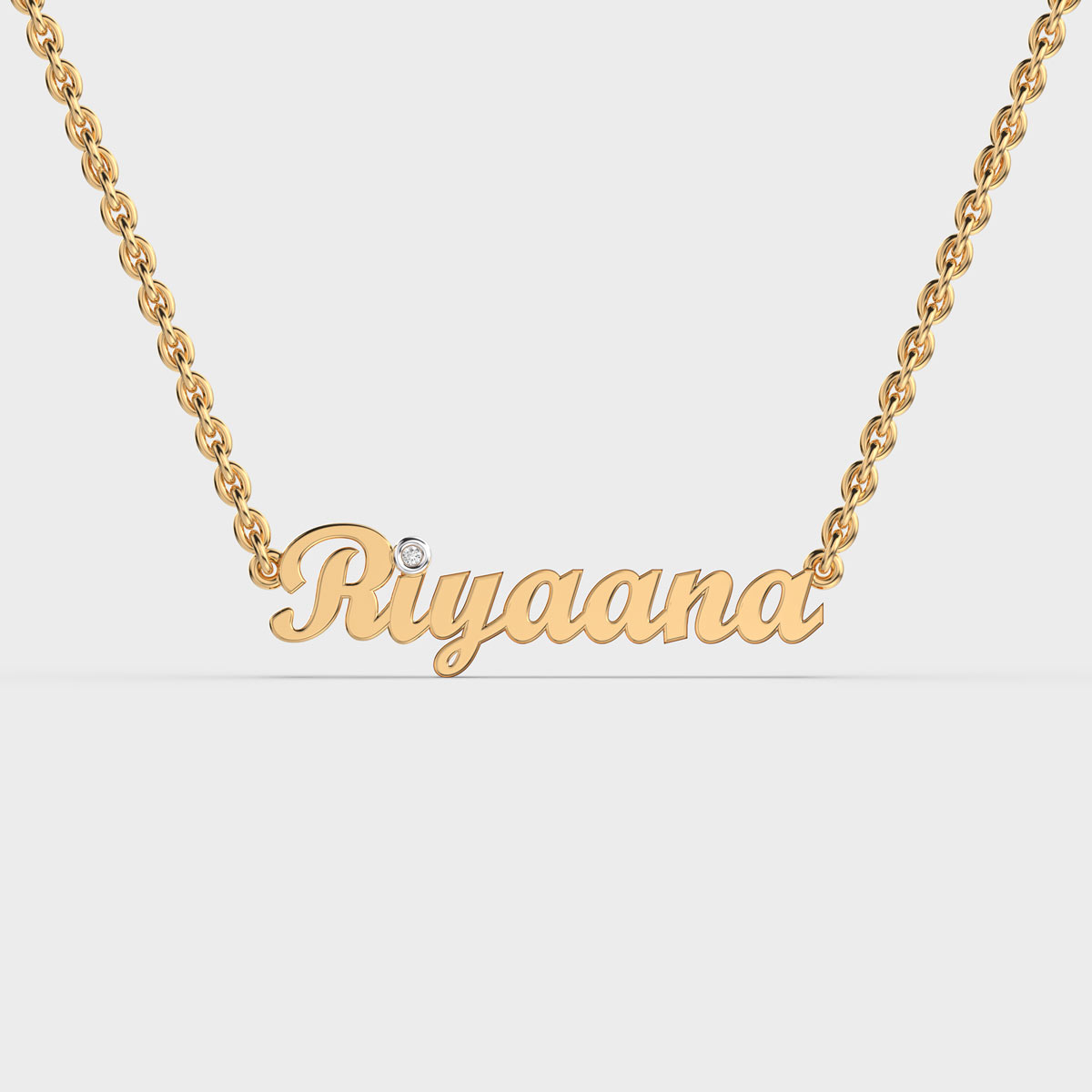 Your Name Diamond Necklace