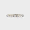 Lustrous Line Diamond Band Ring
